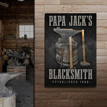 Load image into Gallery viewer, Blacksmith Sign