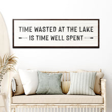 Load image into Gallery viewer, Time At The Lake Sign