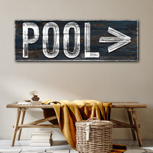 Load image into Gallery viewer, Pool Arrow Sign