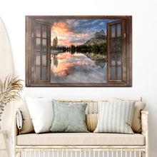 Load image into Gallery viewer, Calming Lake Scenery Canvas Wall Art