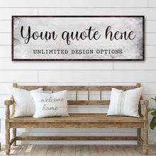 Load image into Gallery viewer, Custom Quote Sign