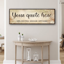 Load image into Gallery viewer, Custom Quote Sign