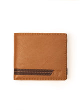 Load image into Gallery viewer, Stripe Brown Men's Wallet