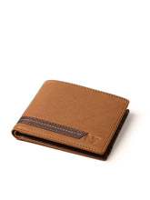 Load image into Gallery viewer, Stripe Brown Men's Wallet