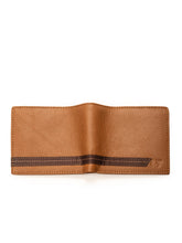 Load image into Gallery viewer, Stripe Brown Men's Wallet
