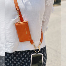 Load image into Gallery viewer, Clip &amp; Go Strap w/Pouch Brushed Vegan Leather