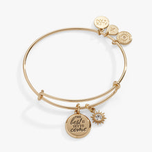 Load image into Gallery viewer, 'The Best Is Yet To Come' Duo Charm Bangle