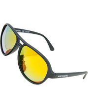 Load image into Gallery viewer, Casino (Black/Yellow Mirror Polarized Lens