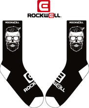 Load image into Gallery viewer, Crew Socks - Black Q