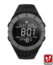 Load image into Gallery viewer, Coliseum Fit™ Halo Edition (Black/ Grey) Watch - Ryan Weaver