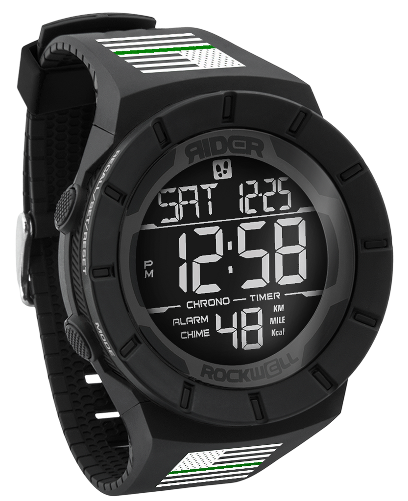 Coliseum Fit™ Thin Green Line - Freedom Edition (Phantom Black) Watch