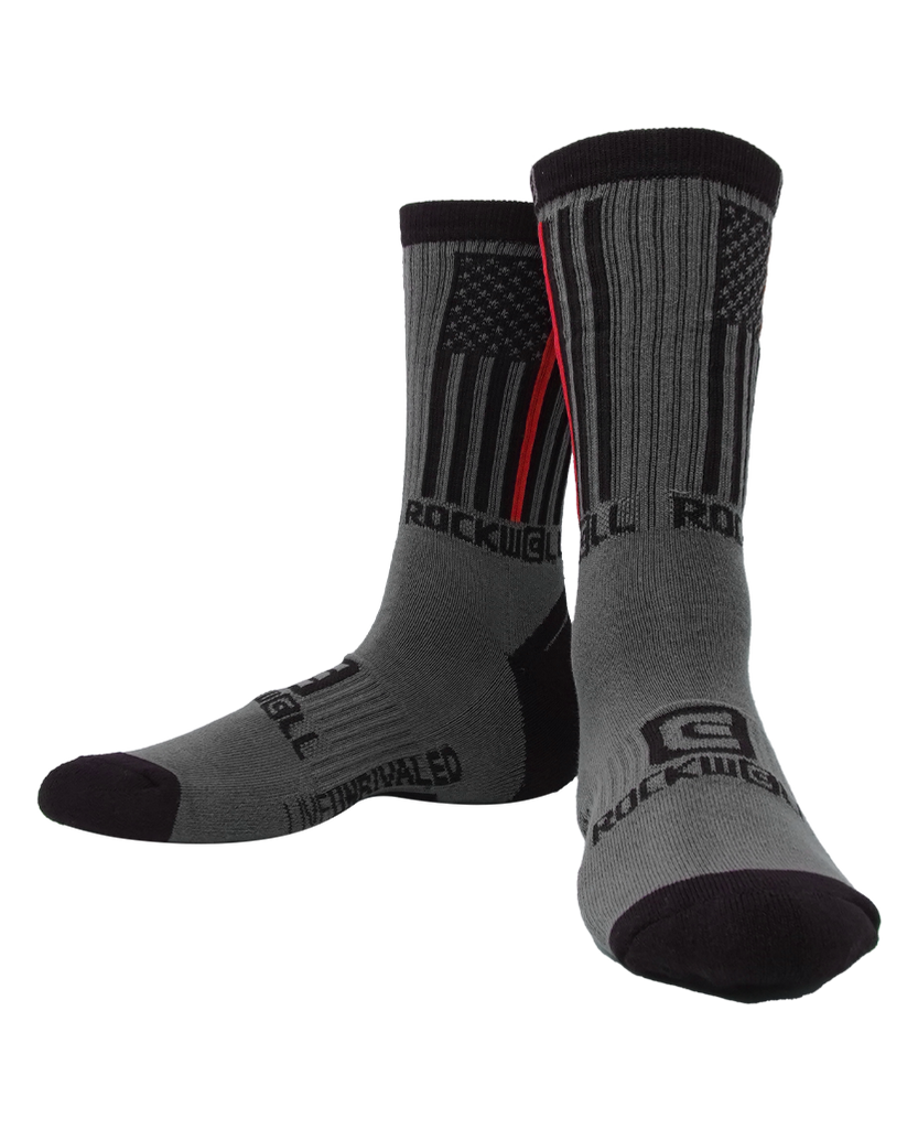 Firefighter Flag Socks