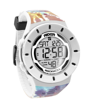 Load image into Gallery viewer, Coliseum Fit™ Forum - Samadelic Tie-Dye Edition (White/Black) Watch