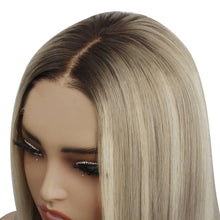 Load image into Gallery viewer, Tiffany Glueless 5x5 HD Lace Professionally Colored 100% Human Hair Closure Wig