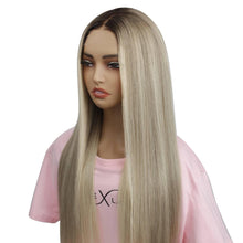 Load image into Gallery viewer, Tiffany Glueless 5x5 HD Lace Professionally Colored 100% Human Hair Closure Wig