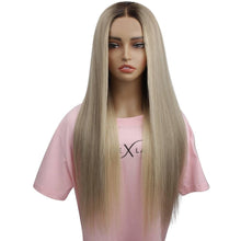 Load image into Gallery viewer, Tiffany Glueless 5x5 HD Lace Professionally Colored 100% Human Hair Closure Wig