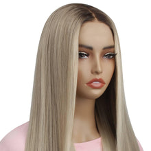 Load image into Gallery viewer, Tiffany Glueless 5x5 HD Lace Professionally Colored 100% Human Hair Closure Wig