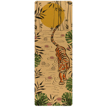 Load image into Gallery viewer, Tiger Lotus Aura Cork Yoga Mat