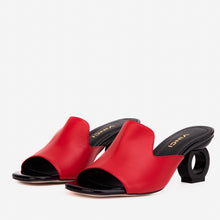 Load image into Gallery viewer, The Tory Red Leather Women Sandal