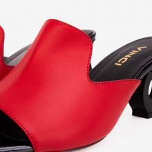 Load image into Gallery viewer, The Tory Red Leather Women Sandal