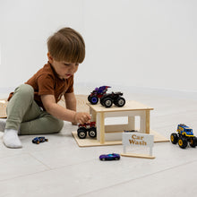 Load image into Gallery viewer, Wooden Car Wash Toy