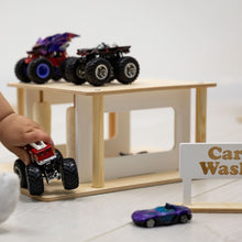 Load image into Gallery viewer, Wooden Car Wash Toy