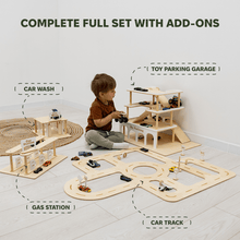 Load image into Gallery viewer, Wooden Car Wash Toy