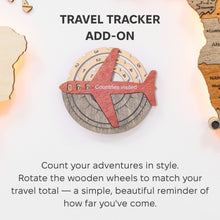 Load image into Gallery viewer, Travel Tracker 3D Wooden World Map – Fusion