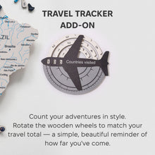 Load image into Gallery viewer, Travel Tracker 3D Wooden World Map – Nordik