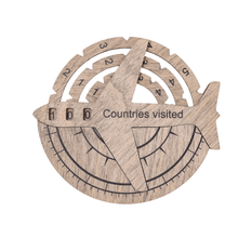 Load image into Gallery viewer, Travel Tracker 3D Wooden World Map – Terra