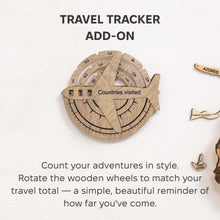 Load image into Gallery viewer, Travel Tracker 3D Wooden World Map – Terra