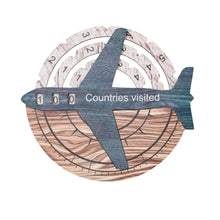 Load image into Gallery viewer, Travel Tracker 3D Wooden World Map