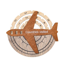 Load image into Gallery viewer, Travel Tracker 3D Wooden World Map