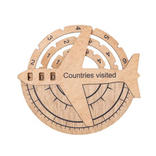 Load image into Gallery viewer, Travel Tracker 3D Wooden World Map