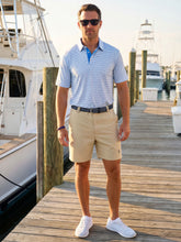 Load image into Gallery viewer, Tuna Performance Polo Light Blue Navy
