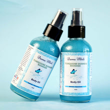 Load image into Gallery viewer, Turquoise Summer Shimmer Body Oil