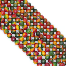 Load image into Gallery viewer, Rainbow Agate 12mm Round smooth beads, 16inch strand, sku#U2358