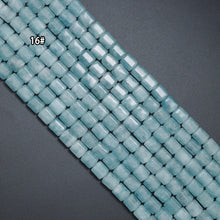 Load image into Gallery viewer, Natural Box-cut Cube 8x10mm jade Beads, 16inch full strands, sku#U2363