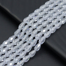 Load image into Gallery viewer, 13 Colors Teardrop Shape Cubic Zirconia Beads, 4X6mm Rice Shape CZ beads, sku#U2364