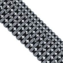 Load image into Gallery viewer, Natural Black onyx with White stripes Beads, 10mm/12mm/14mm,sku#U2365