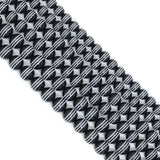 Natural Black onyx with White stripes Beads, 10mm/12mm/14mm,sku#U2365