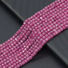 Load image into Gallery viewer, 2.5mm Cube Shape Cubic Zirconia Beads, 16inch full strand, sku#U2368
