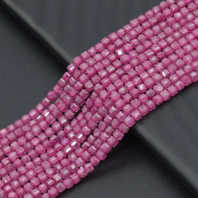 2.5mm Cube Shape Cubic Zirconia Beads, 16inch full strand, sku#U2368