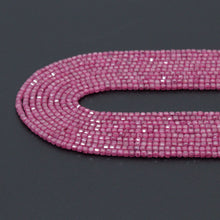 Load image into Gallery viewer, 2.5mm Cube Shape Cubic Zirconia Beads, 16inch full strand, sku#U2368