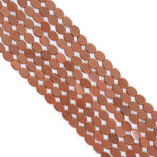 Load image into Gallery viewer, Natural Goldstone oval 6x8mm beads, Goldstone beads, 16inch full strand, sku#U2377