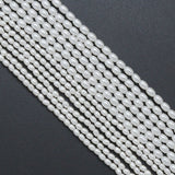 High Quality Rice Shape Swarovski Pearl Beads, U2380