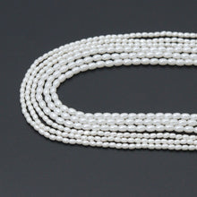 Load image into Gallery viewer, High Quality Rice Shape Swarovski Pearl Beads, U2380