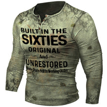Load image into Gallery viewer, Motorcycle Rally Combat Skull Long Sleeved T Shirt Men's