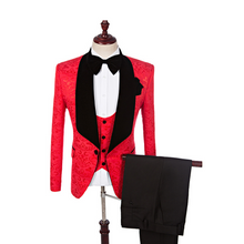 Load image into Gallery viewer, 2 Piece Suits Slim Fit Weddings Buisness Blazer Men's