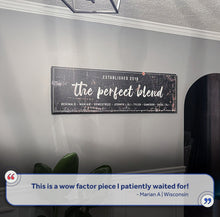 Load image into Gallery viewer, The Perfect Blend Sign III